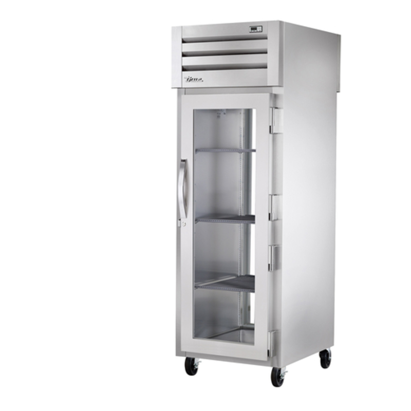 True STR1RPT-1G-1G-HC Spec Series 1-Section Glass Door Pass-Thru Refrigerator