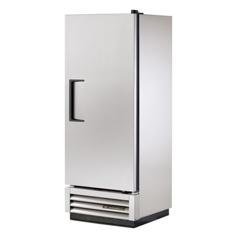 Réfrigérateur commercial vertical à porte pleine simple True T-12-HC de 25 pouces