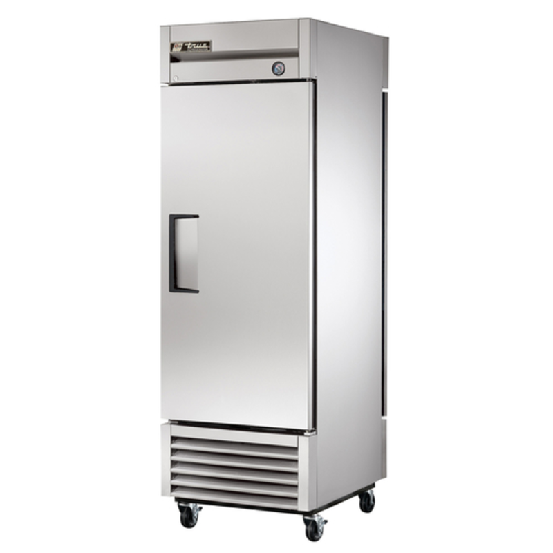 Réfrigérateur commercial True T-23PT-HC à portes pleines traversantes, 27 po