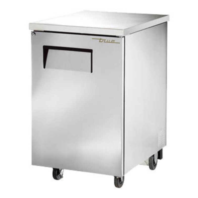 Réfrigérateur arrière de bar True Refrigeration TBB-1-S-HC, 60 cm, une porte pleine, acier inoxydable