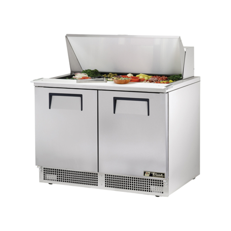 Table de préparation sandwichs et salades True TFP-48-18M-HC Mega Top de 48 pouces