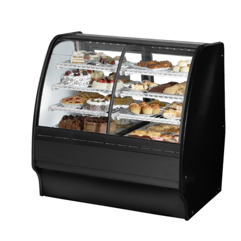 Vitrine de boulangerie à deux zones True TGM-DZ-48-SC/SC-W-W 48,25 po blanche