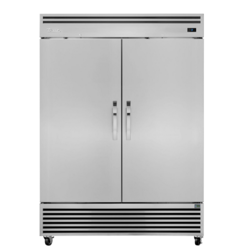Congélateur professionnel à portée de main True TGN-2F-2S 57,63 pouces à deux sections et portes pleines