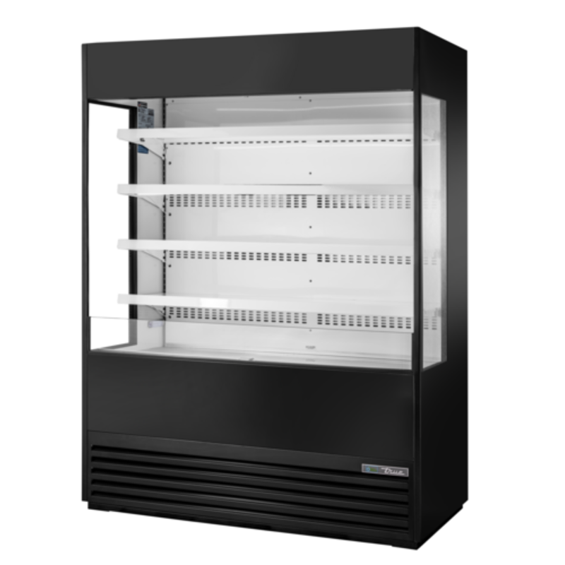 Présentoir réfrigéré ouvert True, 152 cm, à parois vitrées, TOAM-60GS-HC~NSL01