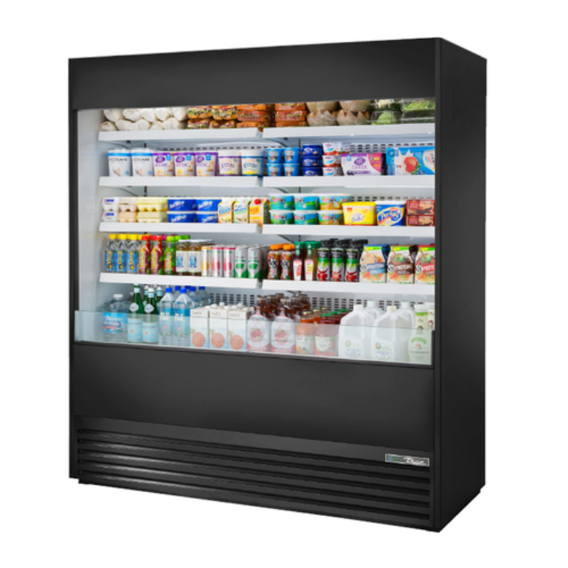 Réfrigérateur commercial ouvert vertical True TOAM-72-HC~NSL01 de 72 pouces