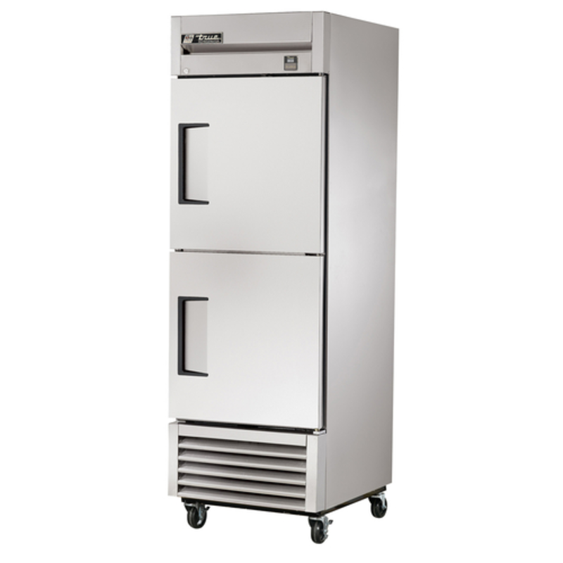 Réfrigérateur commercial à porte pleine simple section True Refrigeration TS-23-2-HC