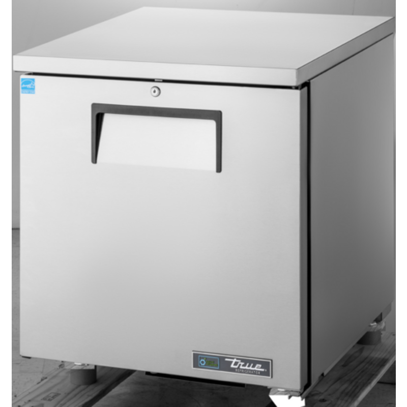 Réfrigérateur de comptoir commercial à porte pleine True TUC-27C-HC de 27,63 pouces