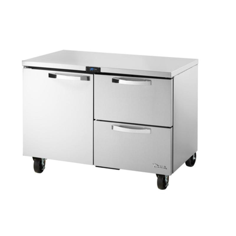 True TUC-48D-2-HC~SPEC3 Réfrigérateur de comptoir Spec Series de 48 pouces avec porte et tiroirs
