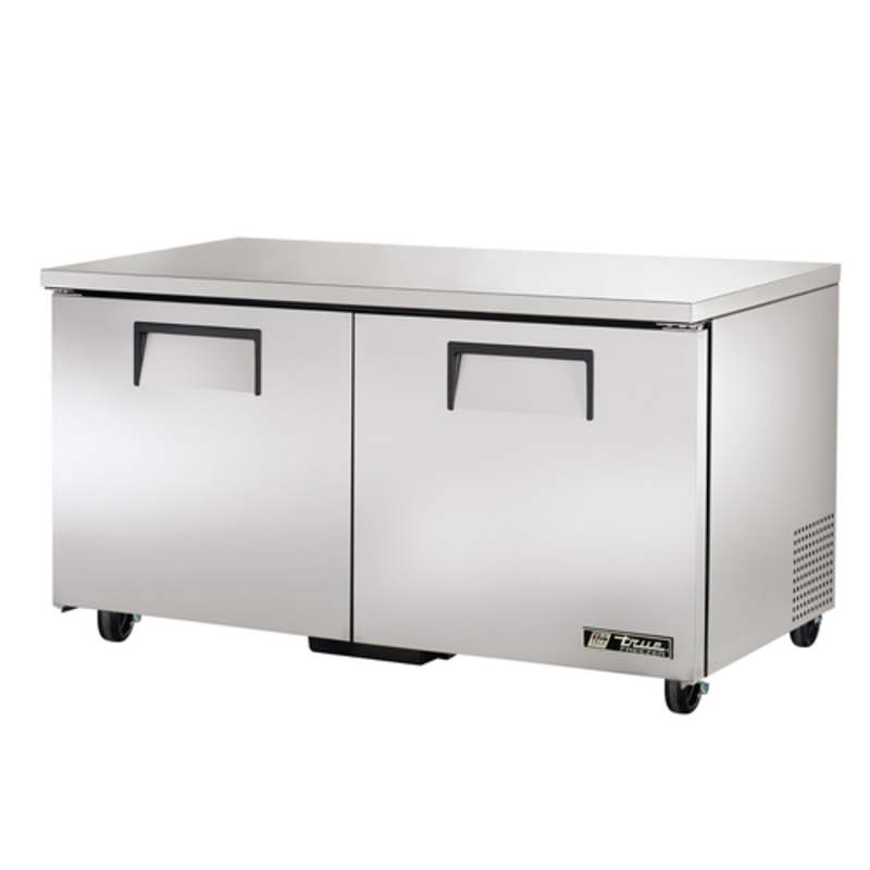 True TUC-60F-HC 60-Inch Solid Door Commercial Undercounter Freezer