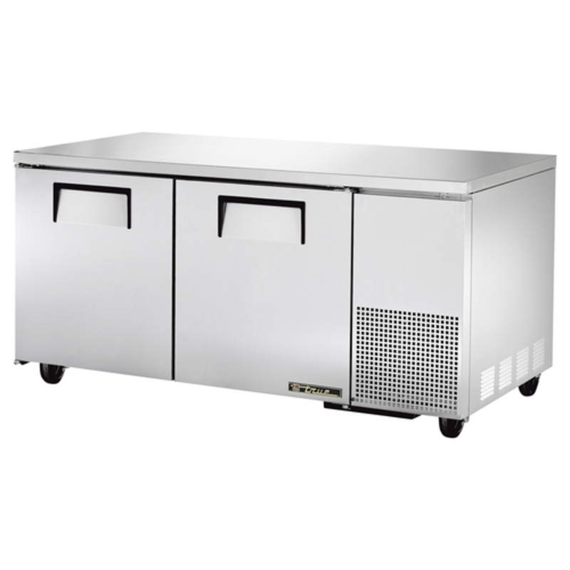 Refroidisseur de comptoir True Refrigeration TUC-67-HC de 67 pouces à deux portes