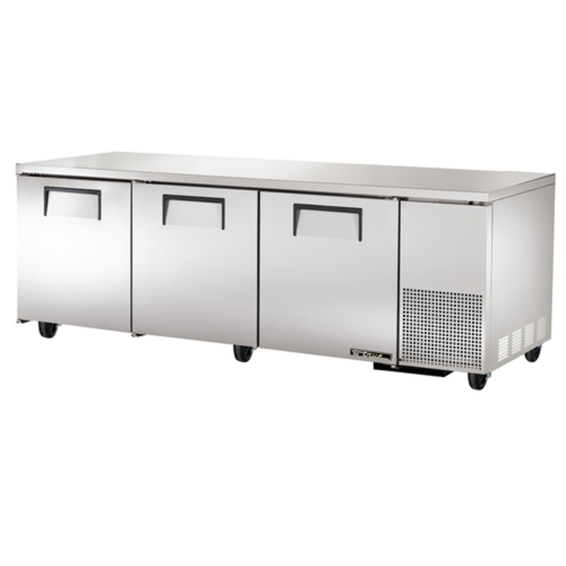 Réfrigérateur de comptoir à porte pleine True TUC-93-HC, 93,25 pouces de profondeur