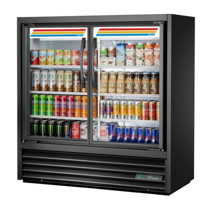 True TVM-48SL-48-HC~VM01 46.88-Inch Slim Visual Glass Door Merchandiser