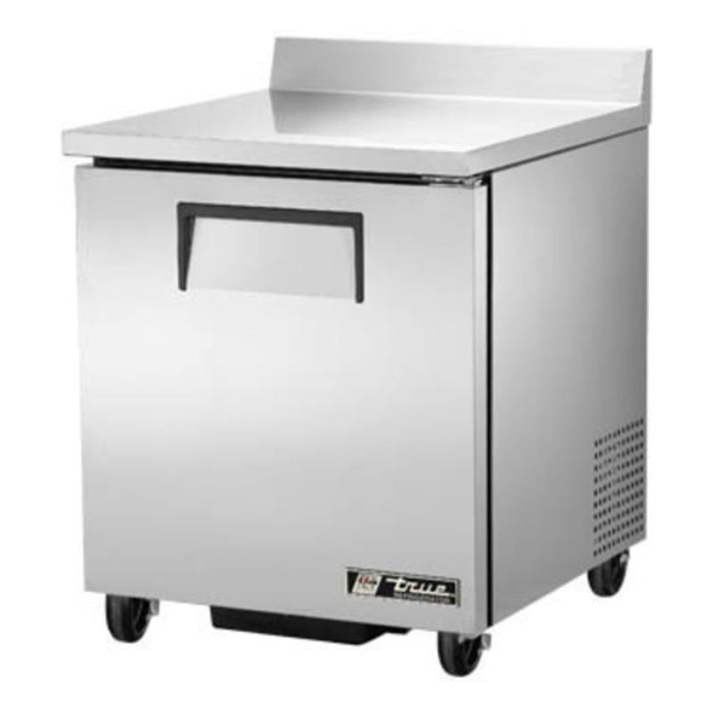 Réfrigérateur de comptoir commercial True Refrigeration TWT-27-HC de 27 pouces avec porte pleine