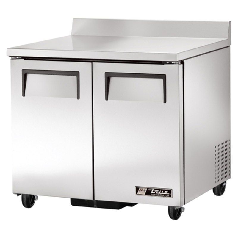 Réfrigérateur de comptoir commercial True TWT-36-HC à 2 portes de 36 pouces
