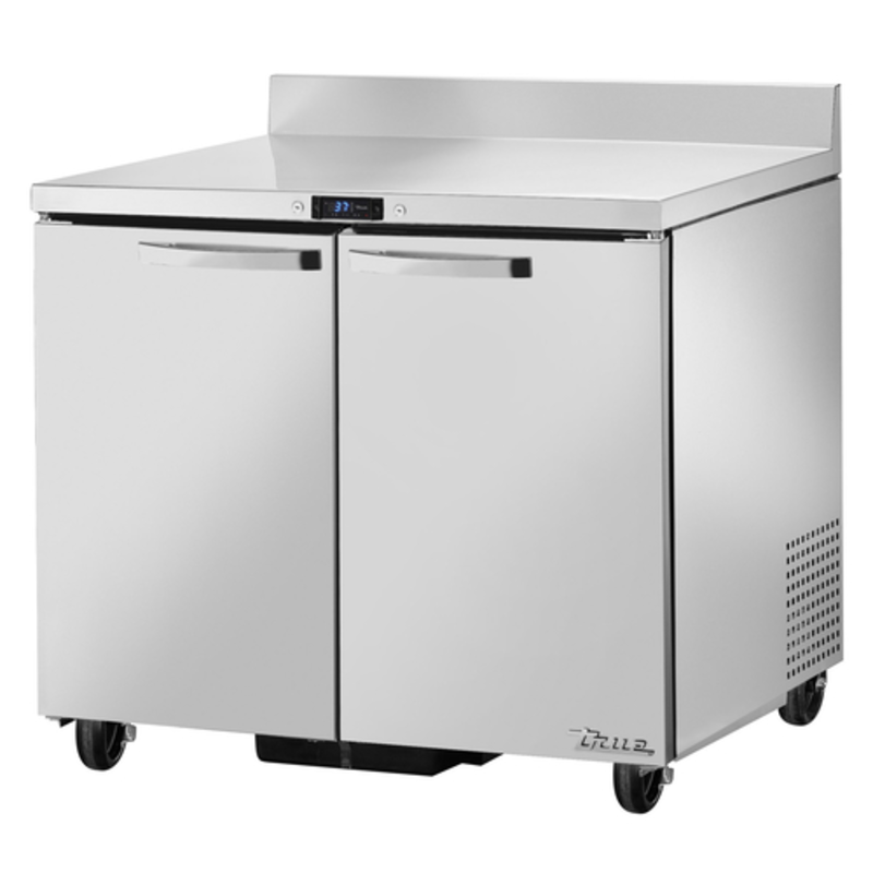 Réfrigérateur de comptoir True TWT-36-HC~SPEC3 de 36 pouces à deux portes avec ensemble SPEC 3