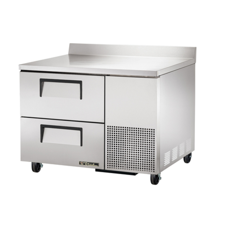 Réfrigérateur de comptoir profond True TWT-44D-2-HC de 44,5 po avec 2 tiroirs