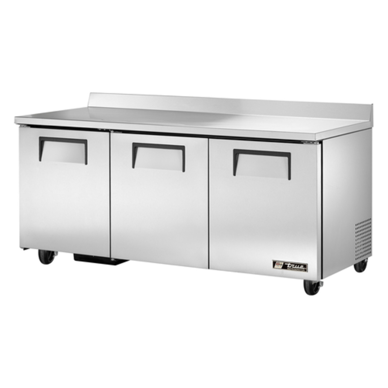 Comptoir réfrigéré commercial True TWT-72-HC de 72 po avec plan de travail